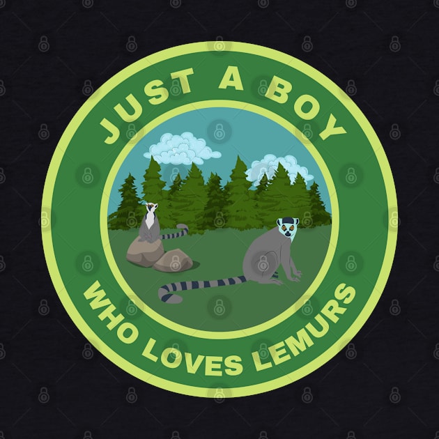 Just a boy who loves Lemurs by InspiredCreative